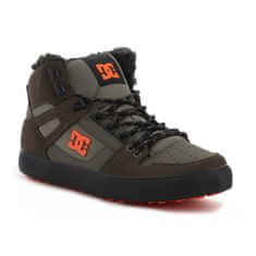 DC Boty hnědé 42.5 EU Pure Hightop WC Wnt