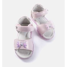 Růžové dětské sandály velikost 26