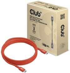 Club 3D kabel USB-C, USB-IF Certifikovaný 480Mb, PD 240W(48V/5A) EPR, obousměrný, 3m