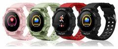 OEM Hodinky Smart watch FD68 červené