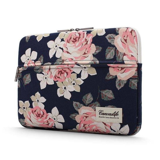 Canvaslife Pouzdro na notebook Canvaslife Sleeve Laptop 15" - 16" Navy Rose