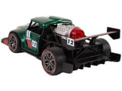 Lean-toys Auto Na Dálkové Ovládání Sportovní R/C 1:16 Zelená Vodní Pára