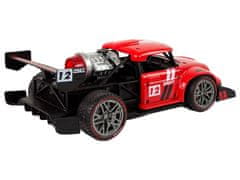 Lean-toys Auto Na Dálkové Ovládání Sportovní R/C 1:16 Červená Vodní Pára