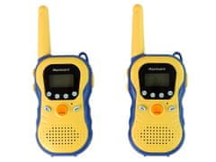 Lean-toys Walkie Talkies Pro Děti Žlutá