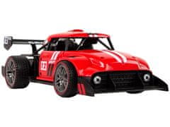 Lean-toys Auto Na Dálkové Ovládání Sportovní R/C 1:16 Červená Vodní Pára