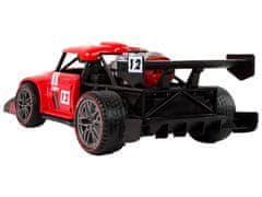 Lean-toys Auto Na Dálkové Ovládání Sportovní R/C 1:16 Červená Vodní Pára