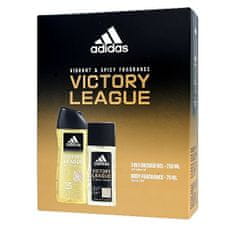 Adidas Victory League - deodorant s rozprašovačem 75 ml + 3v1 sprchový gel 250 ml