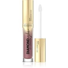 OEM Eveline Diamond Glow Lip Luminizer lesk na rty s kyselinou hyaluronovou č. 11 4,5 ml