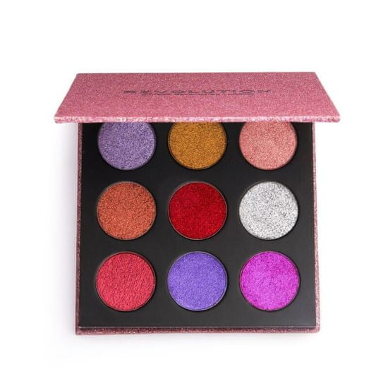 OEM Paleta Revolution Pressed Glitter Diva Palette