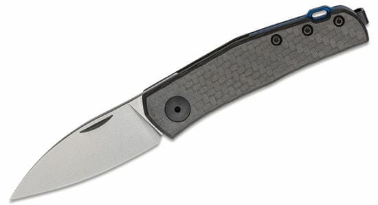 Zero Tolerance ZT-0235 DOUBLE DETENT kapesní nůž 6,5 cm, černá, uhlíkové vlákno, se sponou