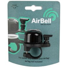 M-Wave Zvonek AirBell pro AirTag černý objímka 22mm