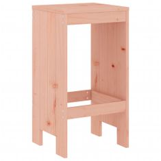 Petromila Barové stoličky 2 ks 40 x 36 x 75 cm masivní dřevo douglasky