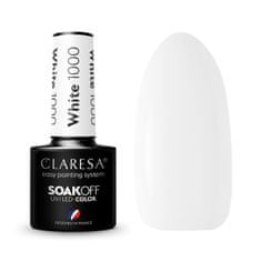 Claresa Lak na nehty White 1000 5G