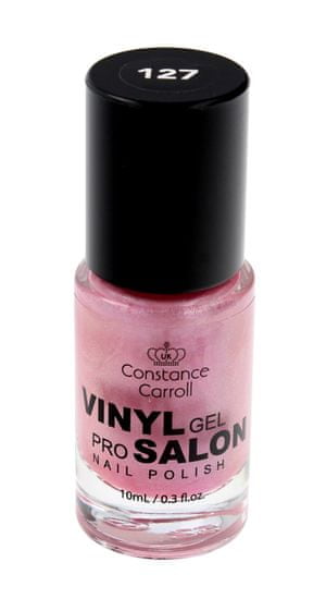 CONSTANCE CARROLL Lak na nehty s vinylem č. 127 Pearly Pink 10ml