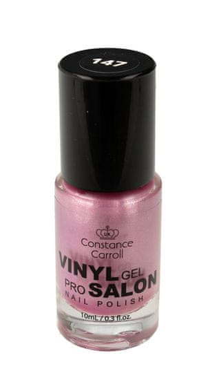 CONSTANCE CARROLL Lak na nehty s vinylem č. 147 Pearly Lavender 10ml