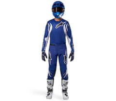 Alpinestars motokrosový dres Fluid Lucent blue ray/white vel. S