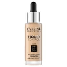 OEM Eveline Liquid Control Hd Face Primer s kapátkem č. 011 Natural 32ml