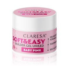 OEM Claresa Soft&amp;Easy gel na nehty - Baby Pink 45G