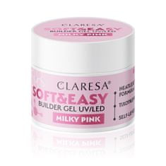 OEM Claresa Soft&amp;Easy gel na nehty - mléčně růžový 12G