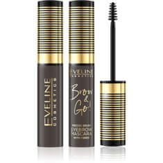 OEM Eveline Brow &amp; Go řasenka na obočí č. 02 tmavá 6 ml