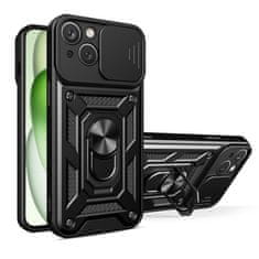 Techsuit Kryt iPhone 15 Plus, Techsuit CamShield Pro černý