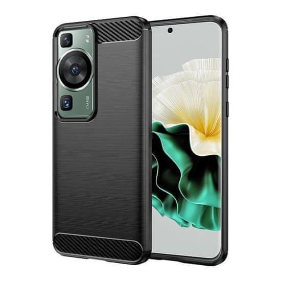 Techsuit Kryt Huawei P60 / P60 Pro Plus Armored Carbon černý