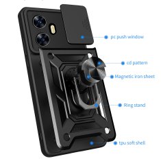 Techsuit Kryt Realme C55, Techsuit CamShield Pro černý