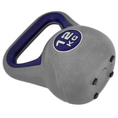 Sportvida Kettlebell pokrytý vinylem činka 12 KG