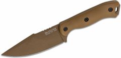 KA-BAR® BK18 Becker Harpoon univerzální nůž 11,6 cm, pískovo-hnědá, Zytel, pouzdro polymer