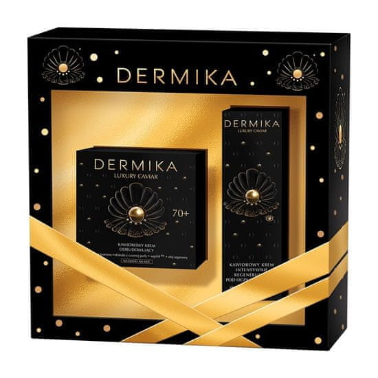 OEM Dermika Luxury Caviar 70+ Denní a noční krém 50 ml + oční krém 15 ml Dárková sada