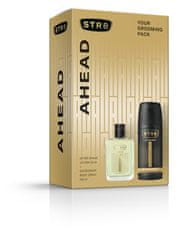 OEM Str 8 Dárková sada Ahead Voda po holení 50ml+Deo sprej 150ml