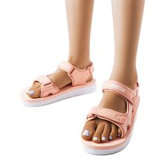 Big Star Růžové pěnové sandály velikost 39