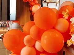 Verk Balonky Halloween černé a oranžové 20 ks