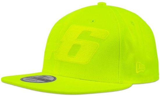 VR46 kšiltovka CORE Rail fluo žlutá