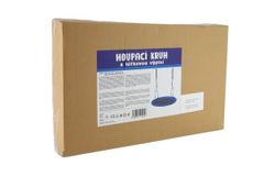 InnoVibe Houpací kruh 80 cm látková výplň v krabici 60x37x7cm - Zelený