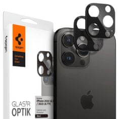 Spigen Optik 2x sklo na kameru iPhone 14 Pro / 14 Pro Max / 15 Pro / 15 Pro Max, černé