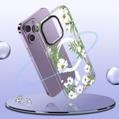 Tech-protect Magmood MagSafe kryt na iPhone 11, spring daisy