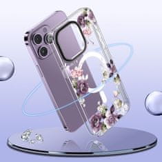 Tech-protect Magmood MagSafe kryt na iPhone 15 Plus, spring floral