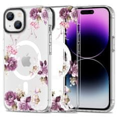 Tech-protect Magmood MagSafe kryt na iPhone 15 Plus, spring floral