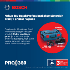 BOSCH Professional Multifunkční nářadí GOP 185-LI (0.601.8G2.020) - rozbaleno