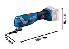 BOSCH Professional Multifunkční nářadí Akumulátorové Multipurpose tool GOP 185-LI (0.601.8G2.020)