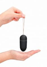 Shots Toys Shots Toys 10 Speed Remote Vibrating Egg Big Black