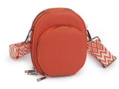 Kraftika 1ks korálová dámská / dívčí kabelka crossbody s popruhem