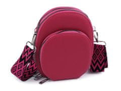 Kraftika 1ks pink dámská / dívčí kabelka crossbody s popruhem 15x18