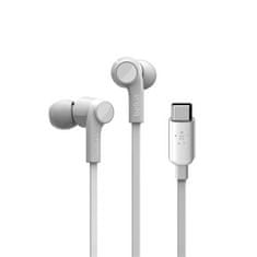 Belkin SOUNDFORM Sluchátka s USB-C konektorem - bílá