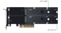 Synology Adaptér M.2 SSD M2D20