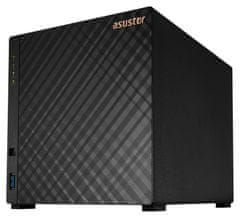 Asustor NAS AS1104T / 4x 3,5" SATA III/ Realtek RTD1296 1,4GHz/ 1GB/ 1x 2,5GbE/ 2x USB 3.2 Gen 1