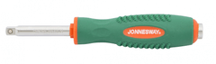 Jonnesway Nástavec s rukojetí, šroubovák 1/4" x 150 mm, protiskluzové madlo - JONNESWAY S26H2150A