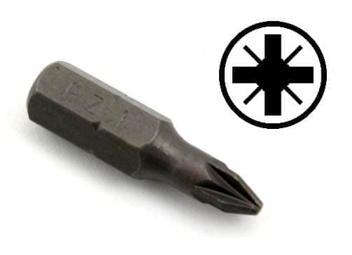 Jonnesway Bit křížový Pozidrive 1/4" PZ1, 25 mm - JONNESWAY D125Z1A