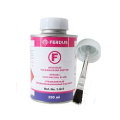 FERDUS Speciální vulkanizační roztok F 250 ml + menší štětec - FERDUS 9.041